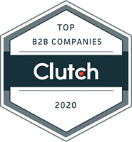 Clutch B2B Companies 2020 height 200px